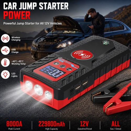 8000a car jump - jump, starter