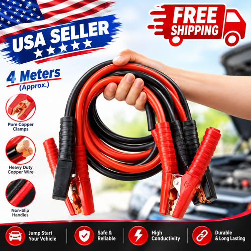 Car battery jumper - battery, cables