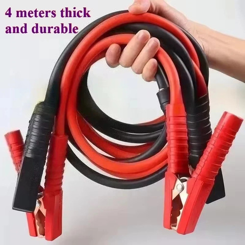 Car battery jumper cables - battery,